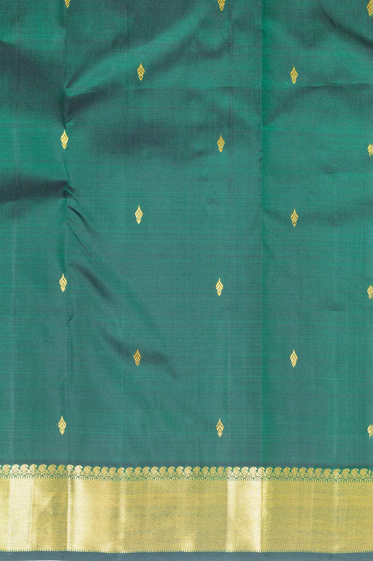 Green Kanchipuram  Silk Saree