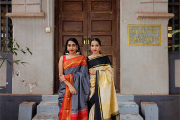 Kanchipuram silk saree draping for beginners