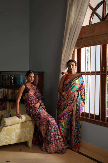 Designer Wedding Reception Sarees for Bride | Modern Bridal Look