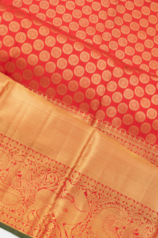 Red Kanchipuram Silk Saree