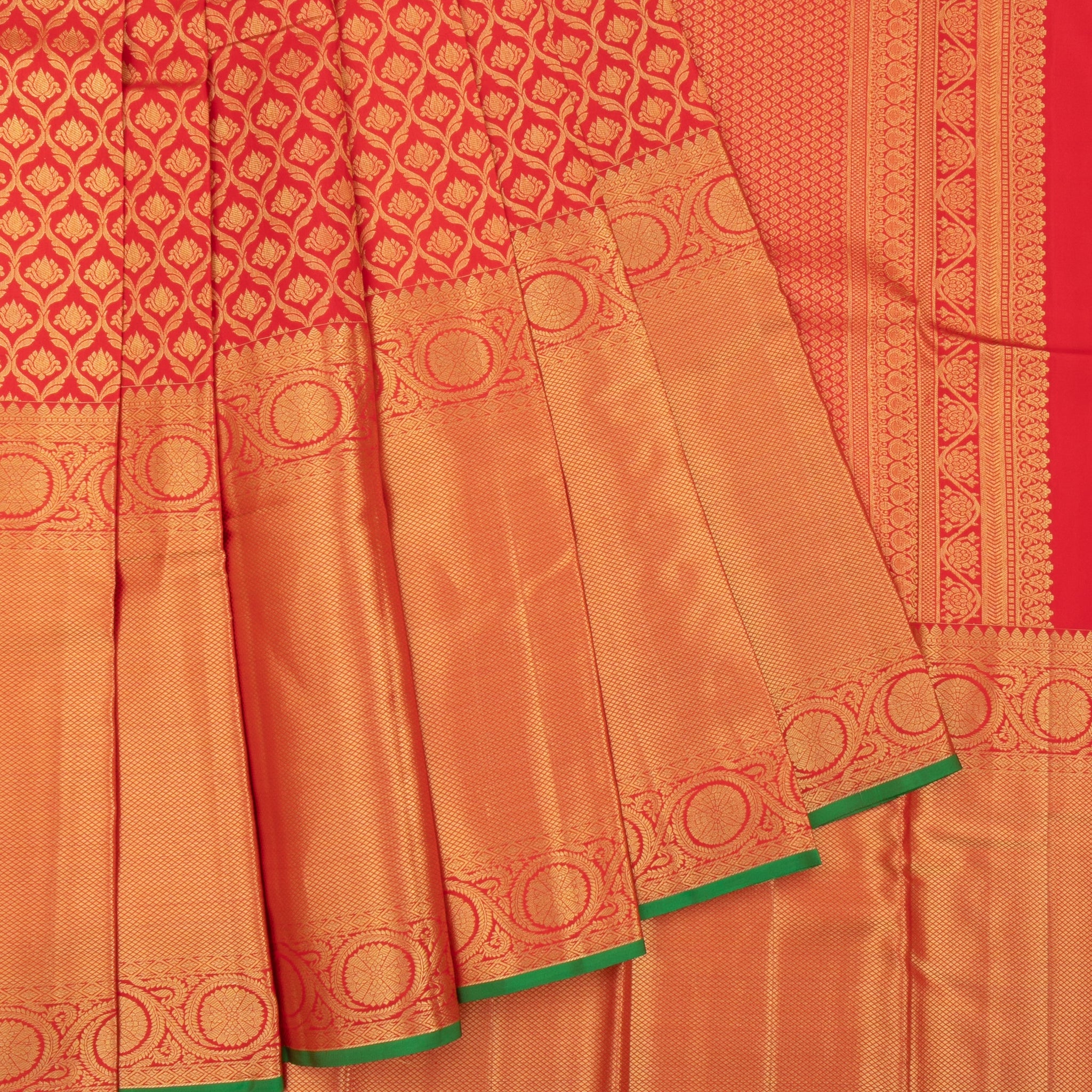 Red Kanchipuram Silk Saree