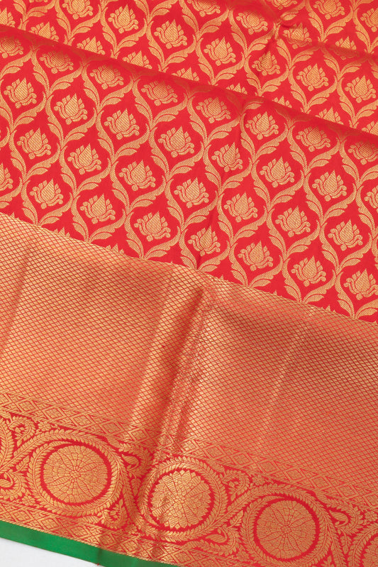 Red Kanchipuram Silk Saree