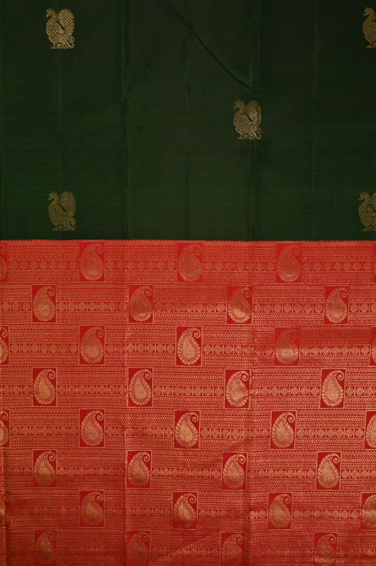 Green Kanchipuram Silk Saree