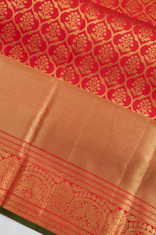 Red Kanchipuram Silk Saree