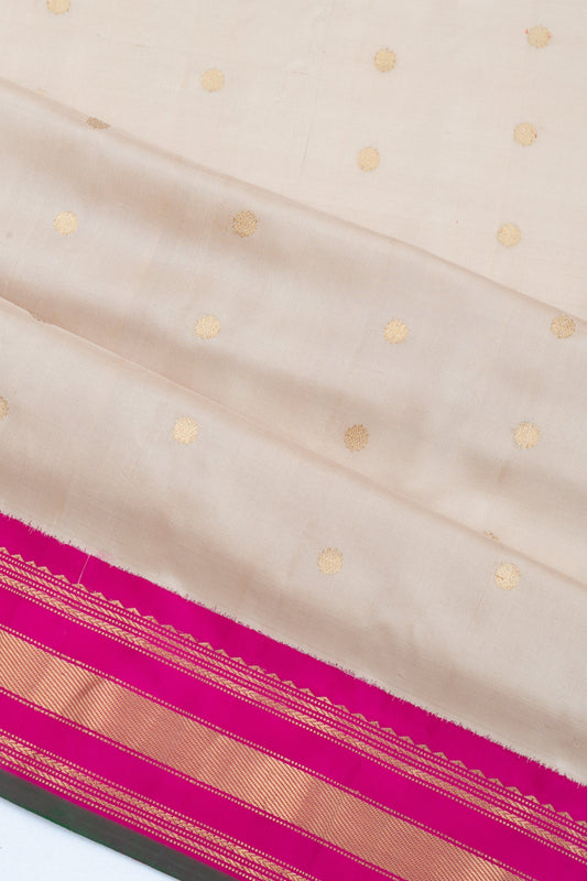 Sandal Gadwal Silk Saree