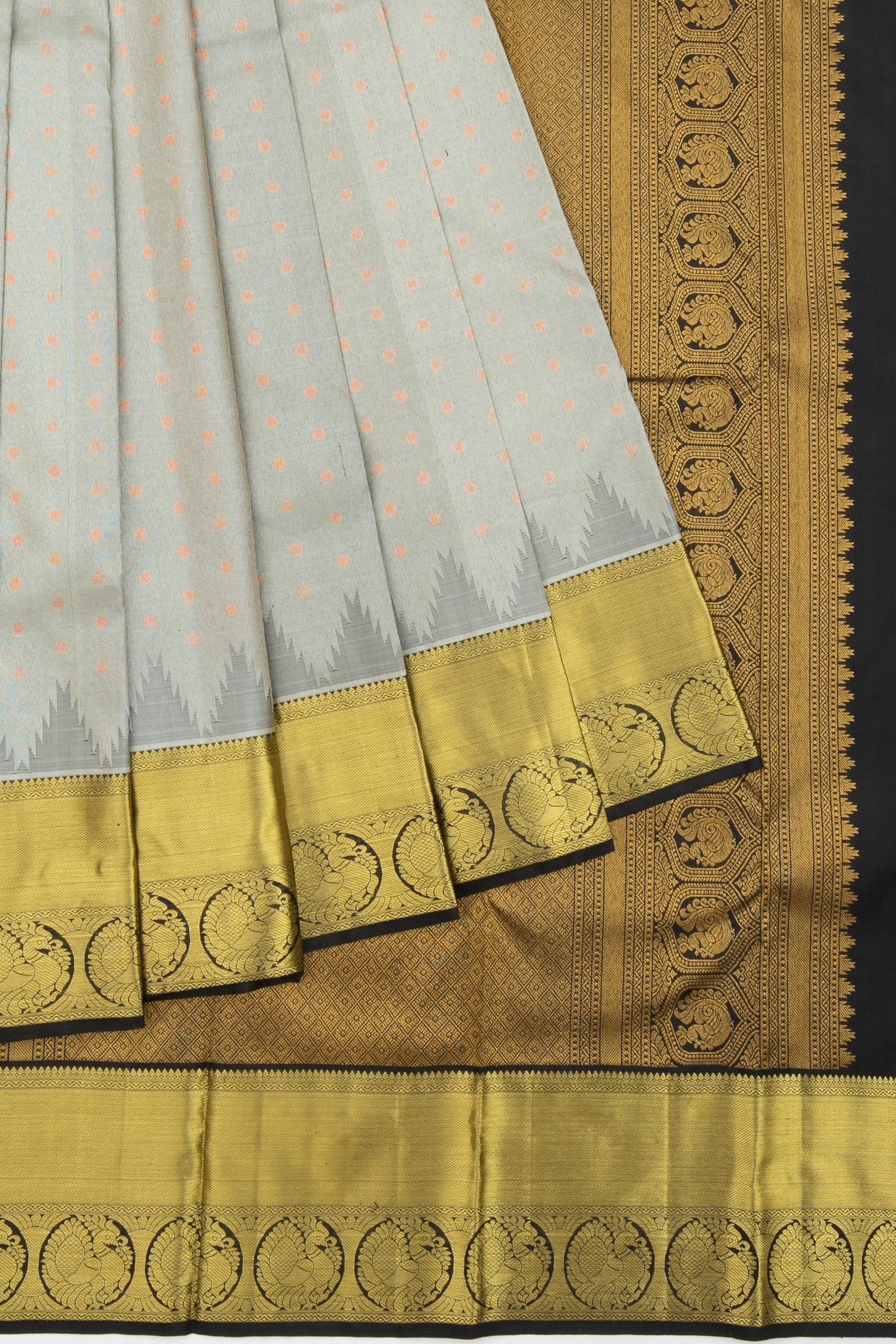 Ash Kanchipuram Silk Saree