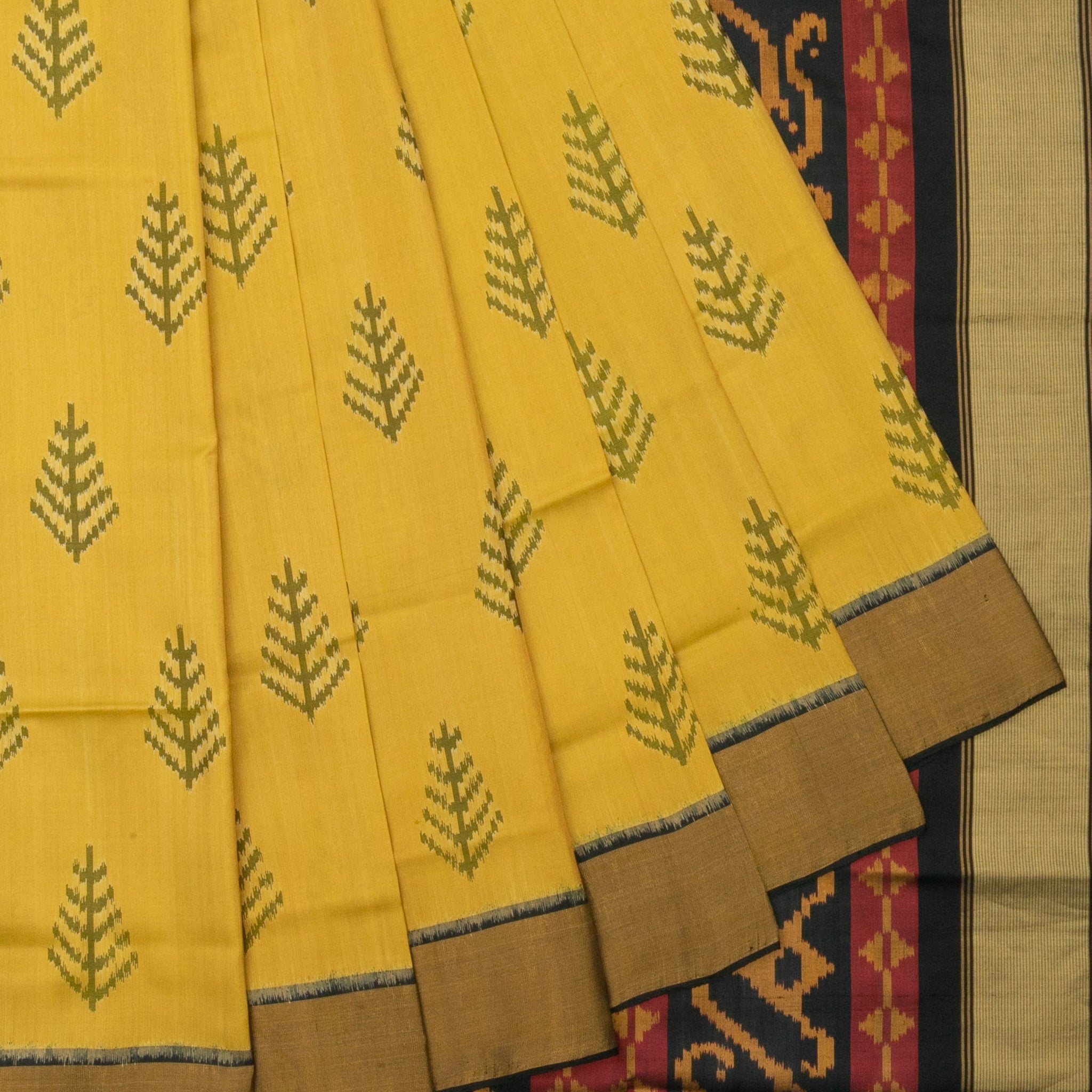 Sandal Rajkot Patola Silk Saree