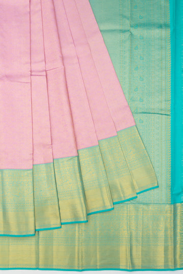 Pink	Kanchipuram Silk Saree