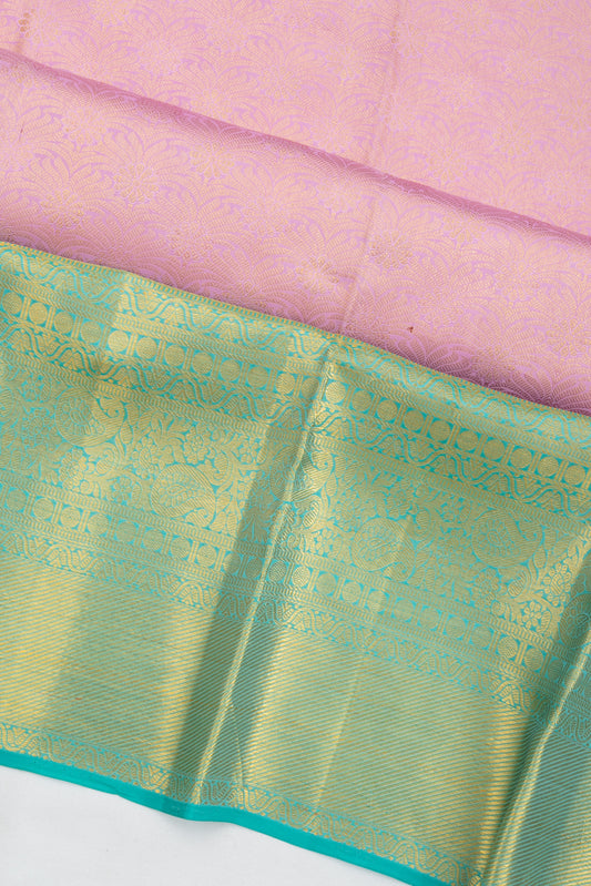 Pink	Kanchipuram Silk Saree