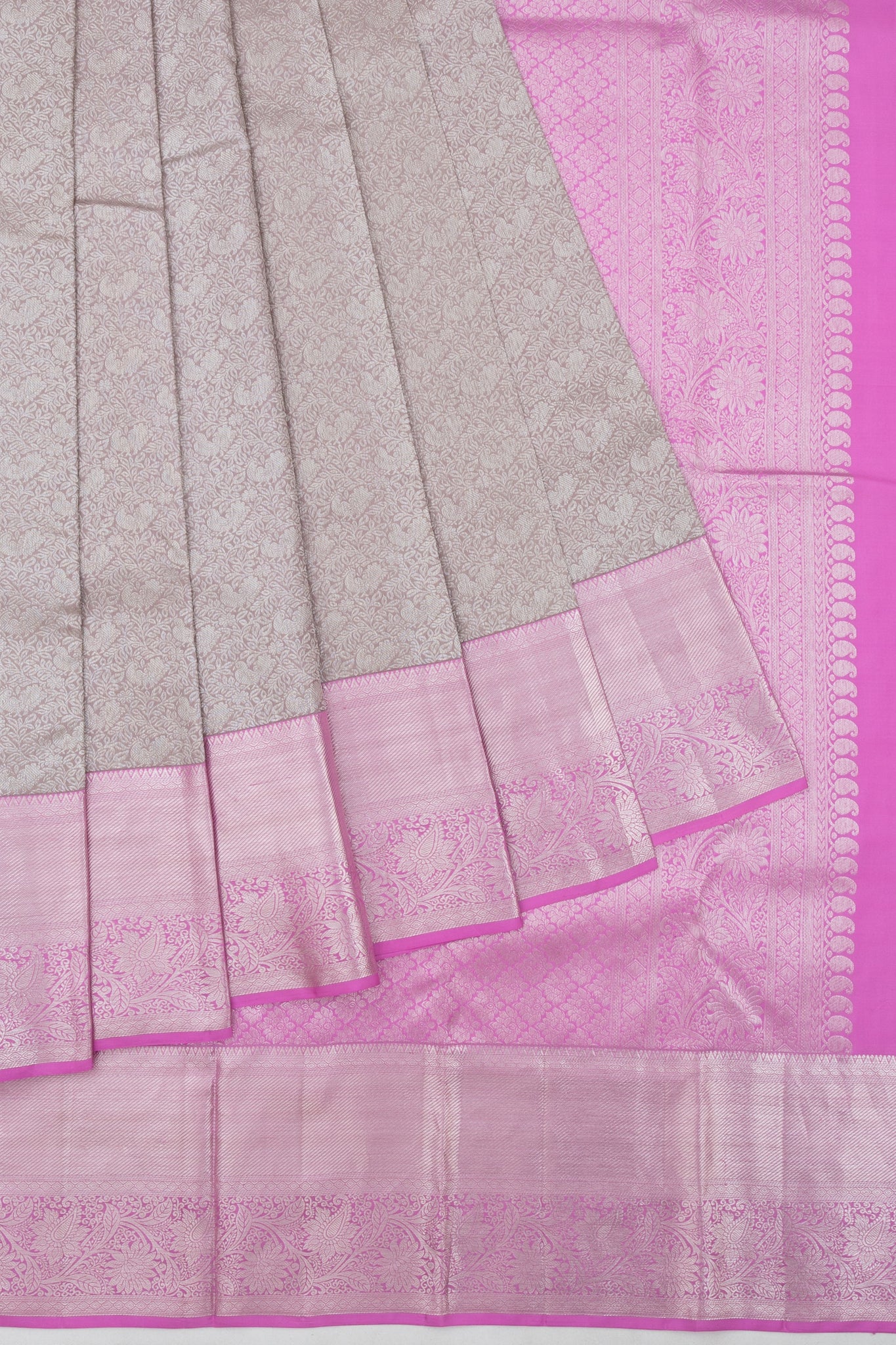 Ash Kanchipuram Silk Saree