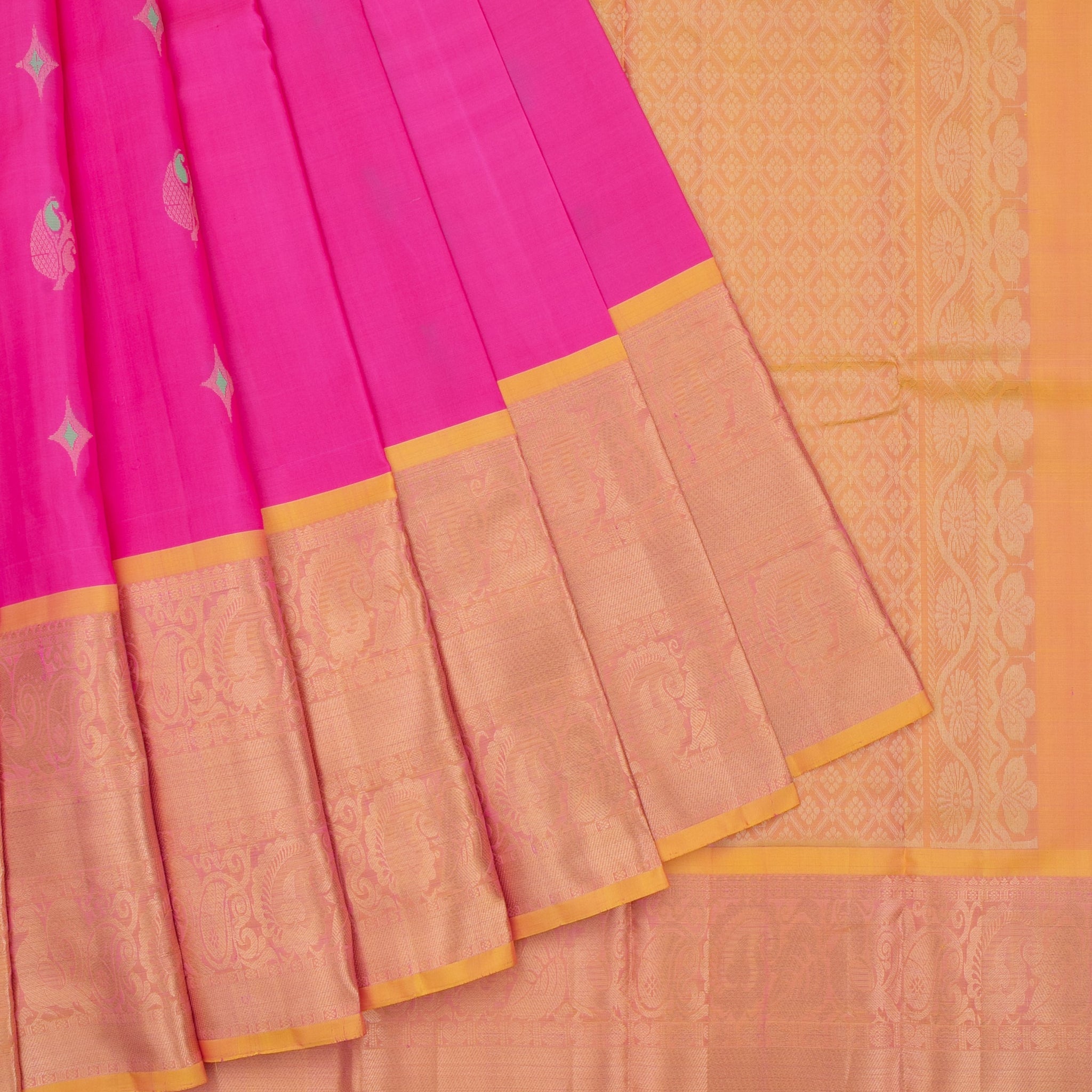 Pink Soft Silk Saree