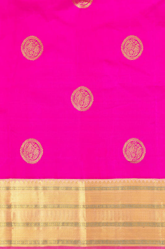 Pink	Kanchipuram Silk Saree