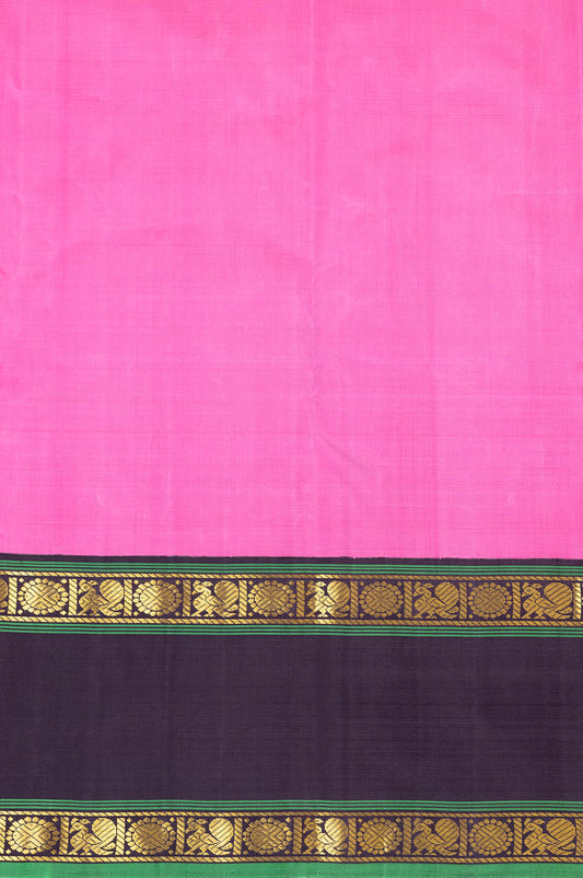 Pink	Kanchipuram Silk Saree