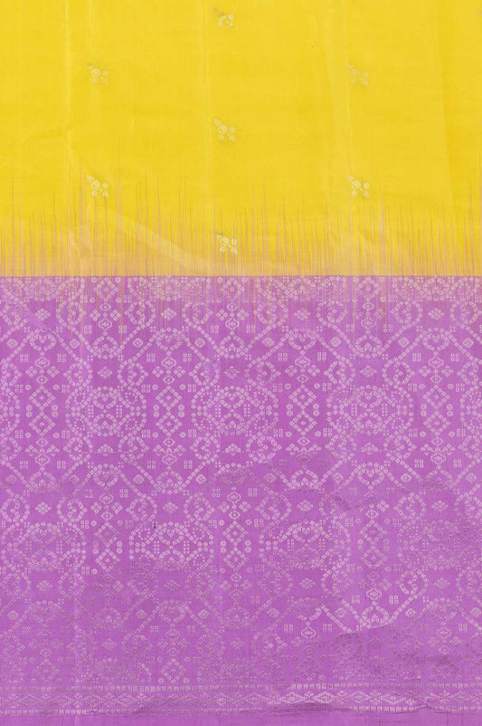 Yellow Soft Silk Saree