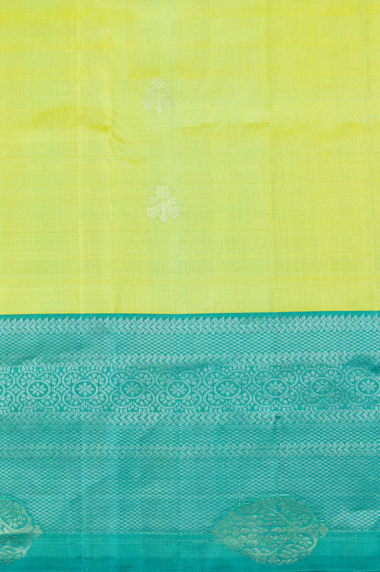 Neon Green Soft Silk Saree