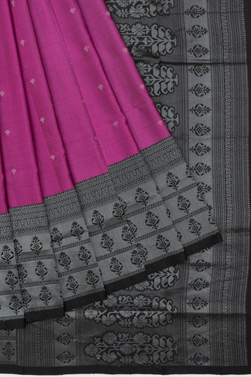 Magenta Soft Silk Saree