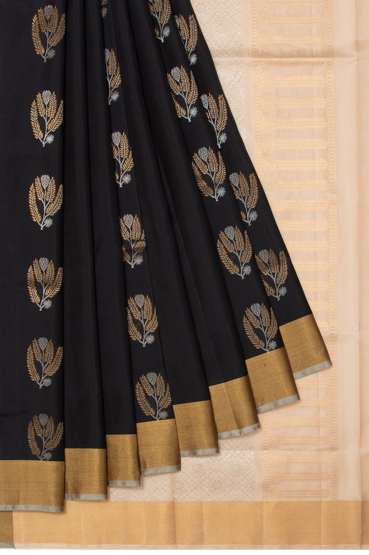 Black Soft Silk Saree