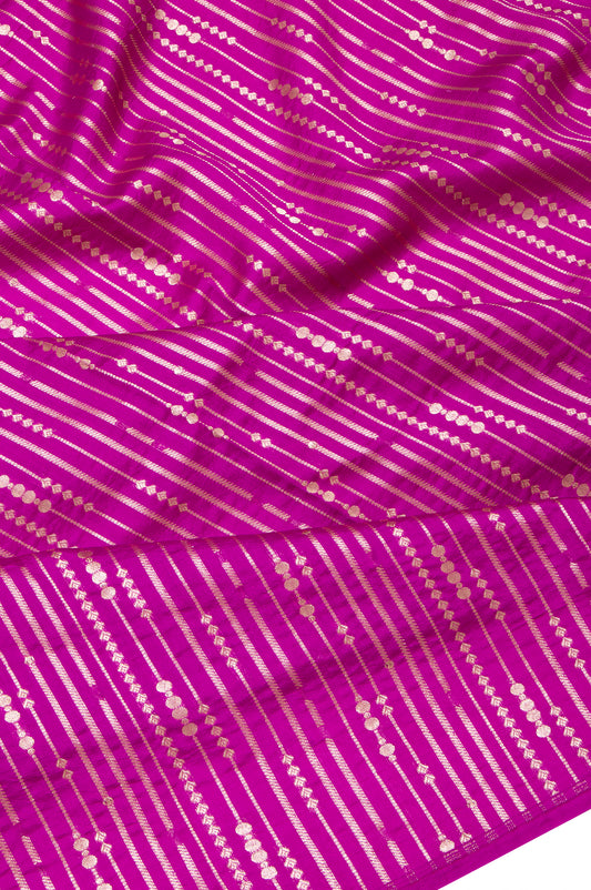 Pink Banaras Katan Silk Saree
