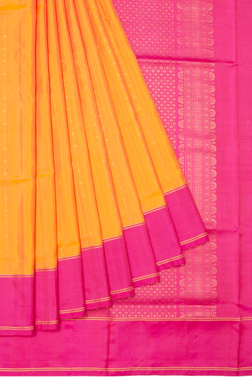 Orange Soft Silk Saree