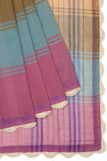 Multi Colour Bobbili Cotton Saree