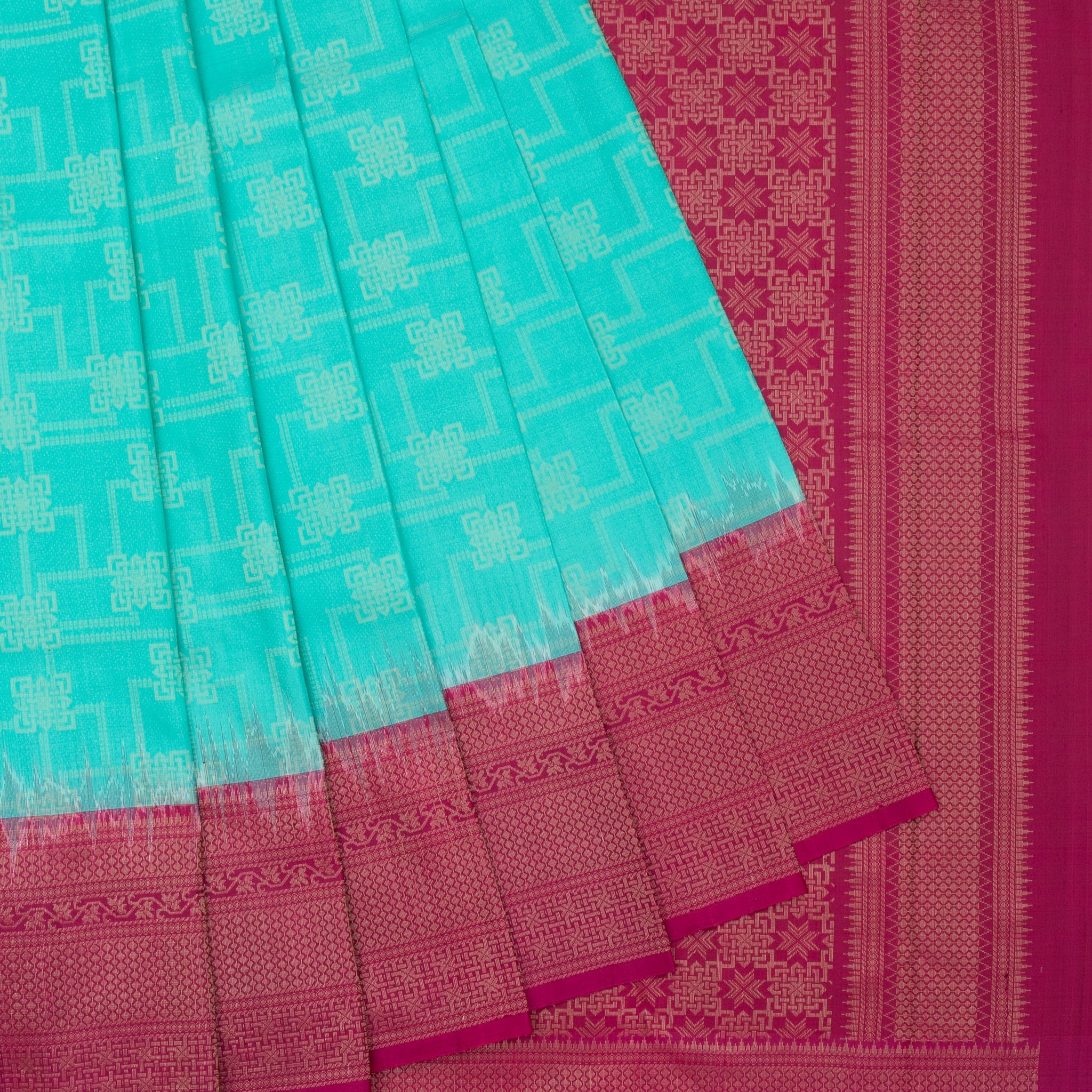 Sky Blue Soft Silk Saree