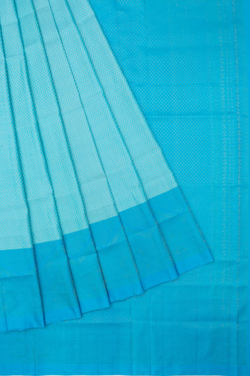 Sky Blue Soft Silk Saree