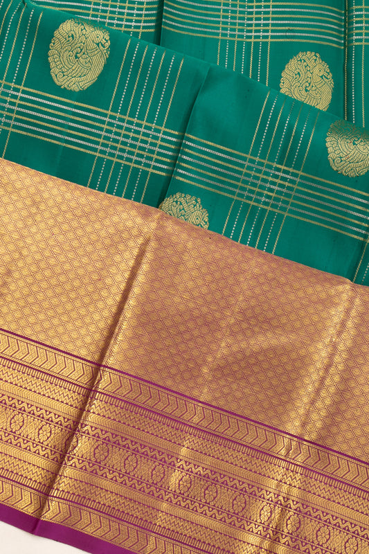 Green Kanchipuram Silk Saree