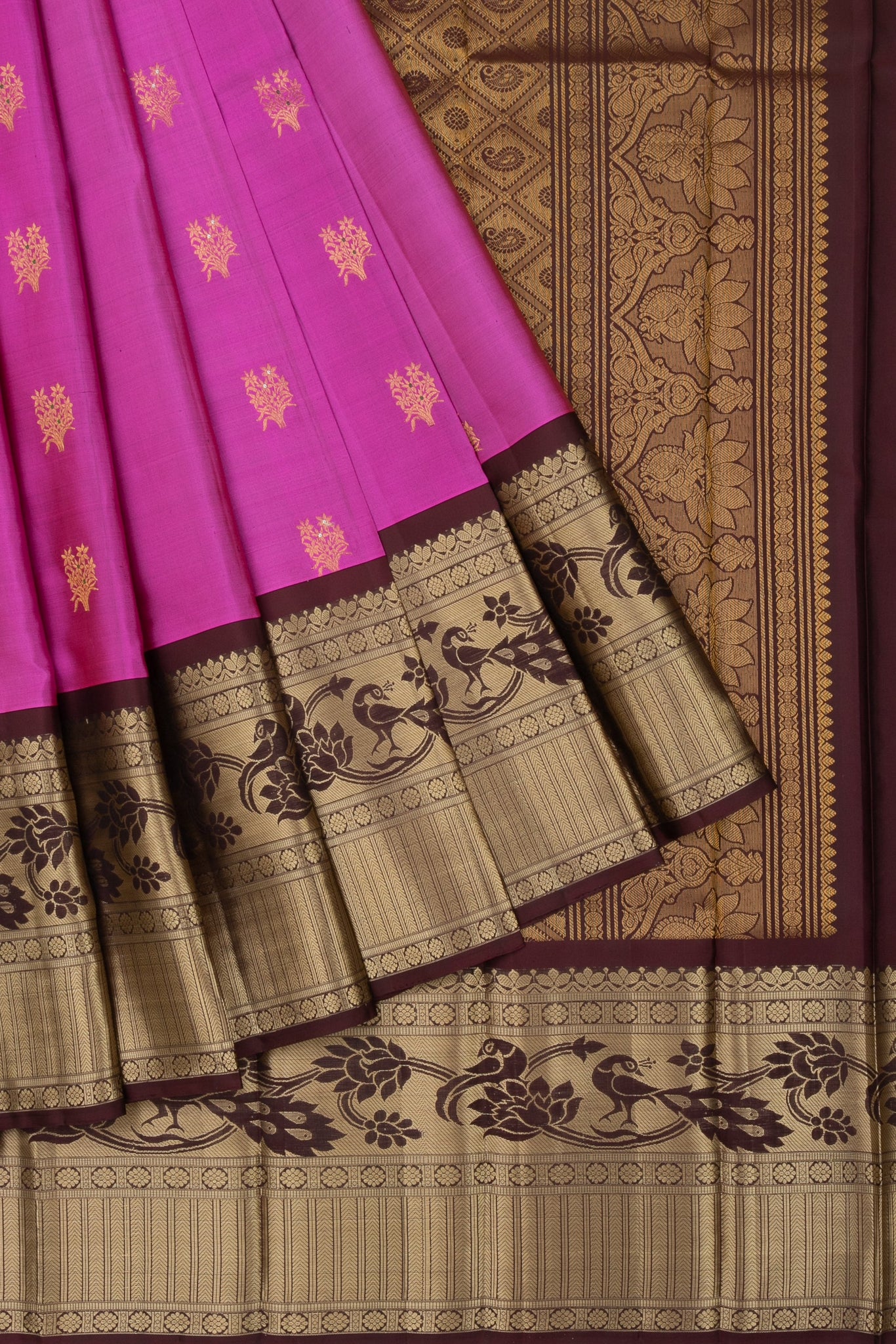 Pink Soft Silk Saree