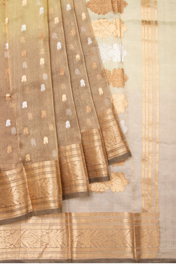 Multi Colour Banaras Tissue Silk Saree