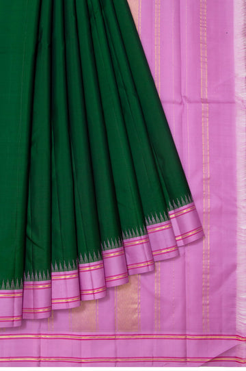 Green Kanchipuram Silk Saree