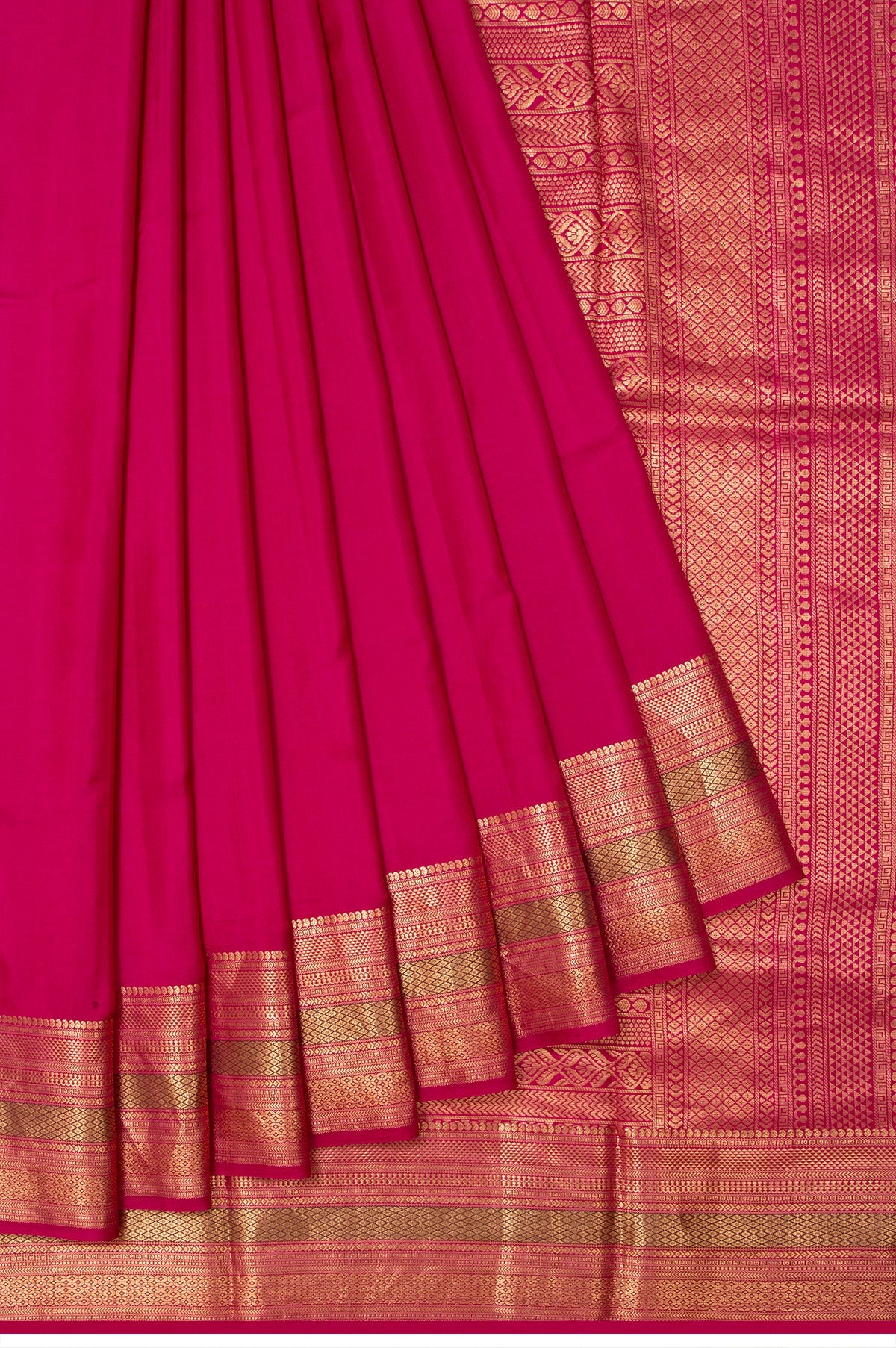 Pink Banaras Katan Silk Saree