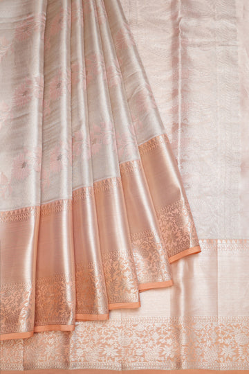 Gold Kanchipuram Silk Saree