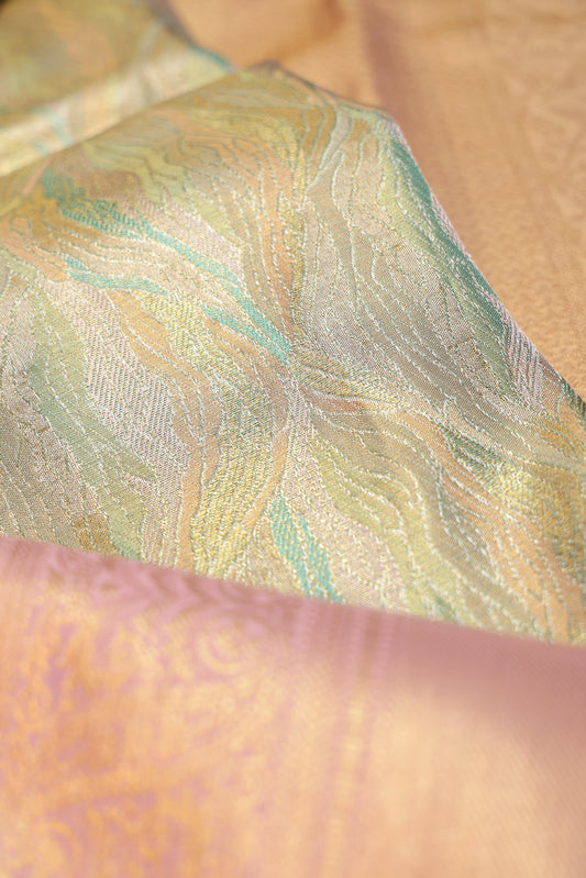 Pista Green  Kanchipuram Silk Saree