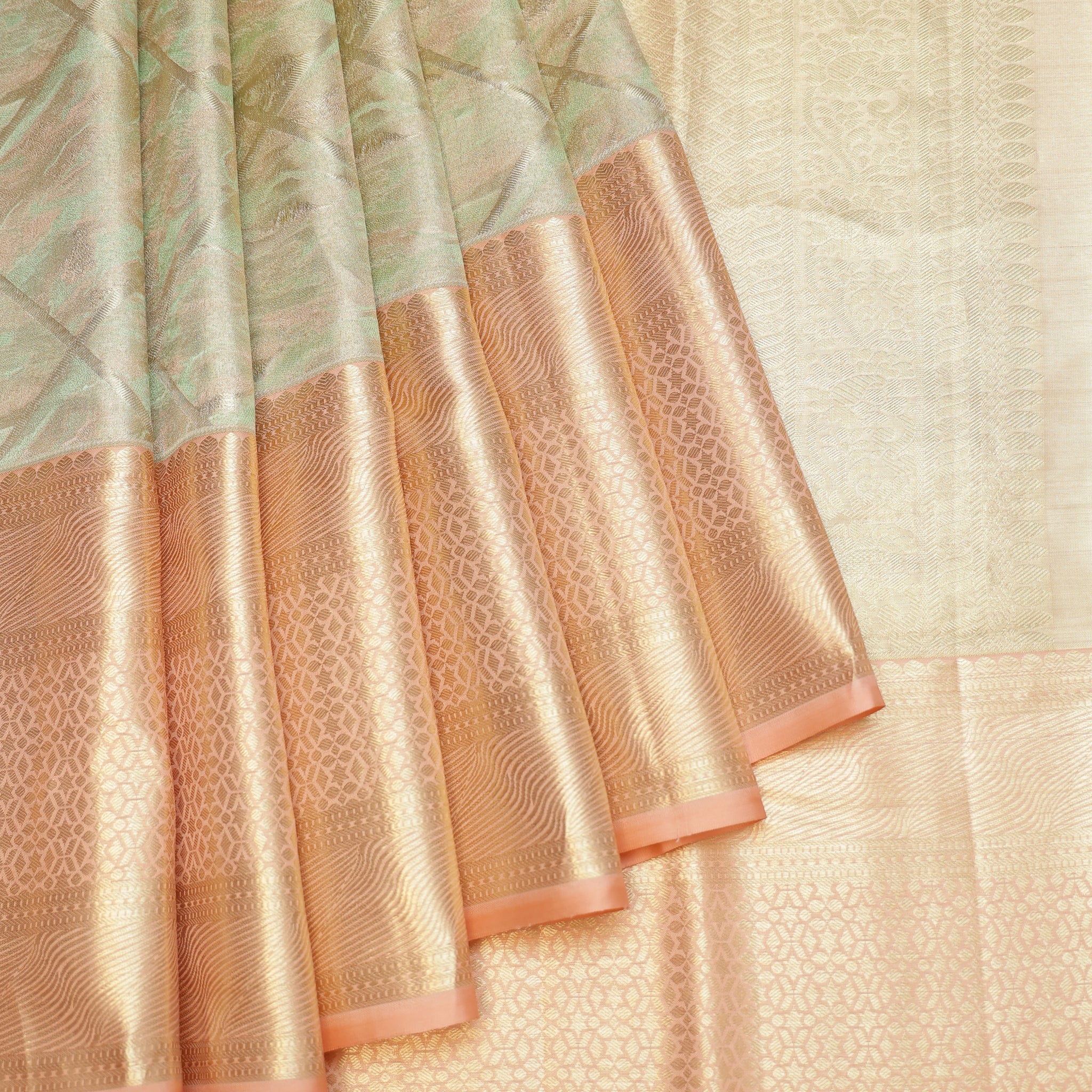Green Kanchipuram Silk Saree