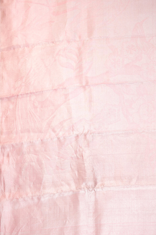 Onion pink Kanchipuram Tissue Silk Saree