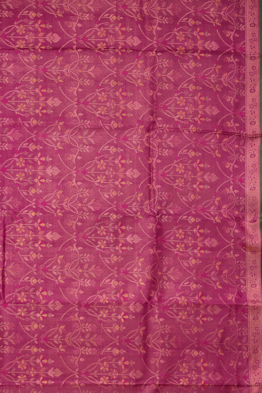 Magenta Kanchipuram Silk Saree