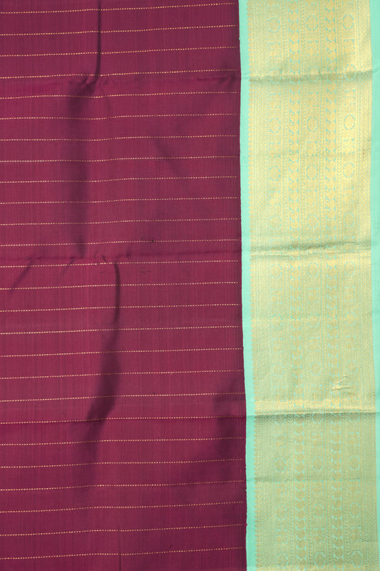 Magenta Kanchipuram Silk Saree