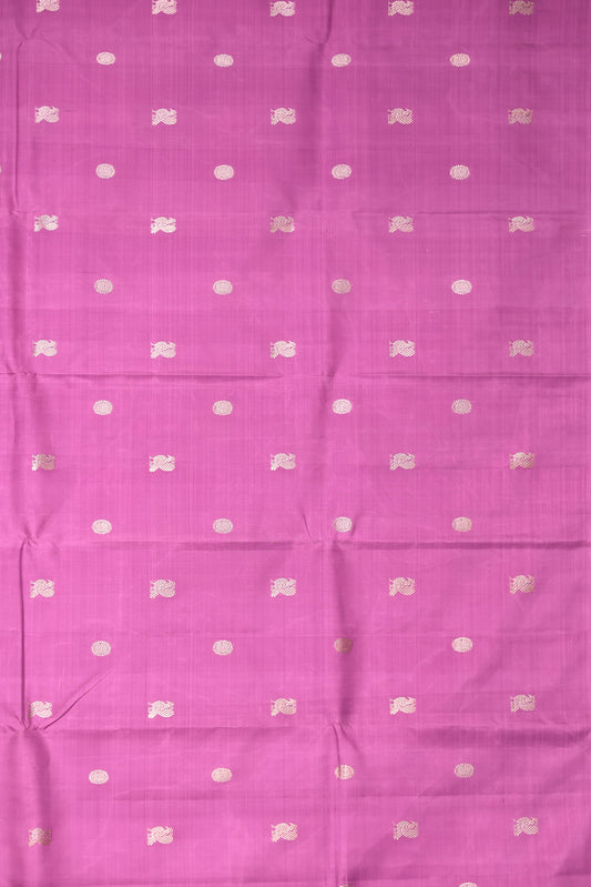 Lavender Kanchipuram Silk Saree