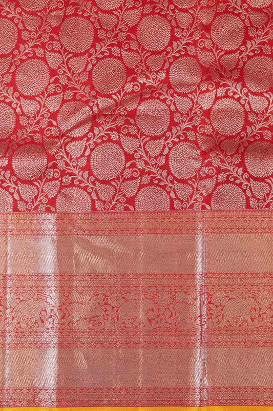 Red	Kanchipuram Silk Saree