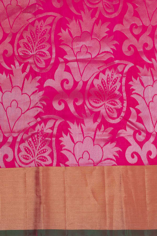 Pink	Soft Silk Saree