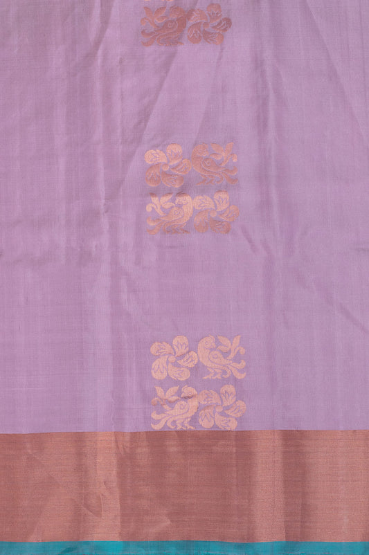 Lavender Soft Silk Saree