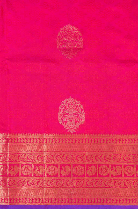 Pink Soft Silk Saree