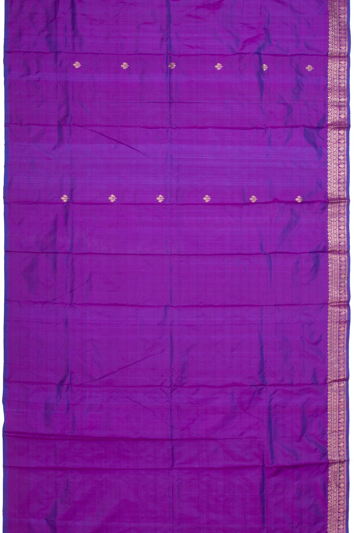 Violet Banaras Katan Saree