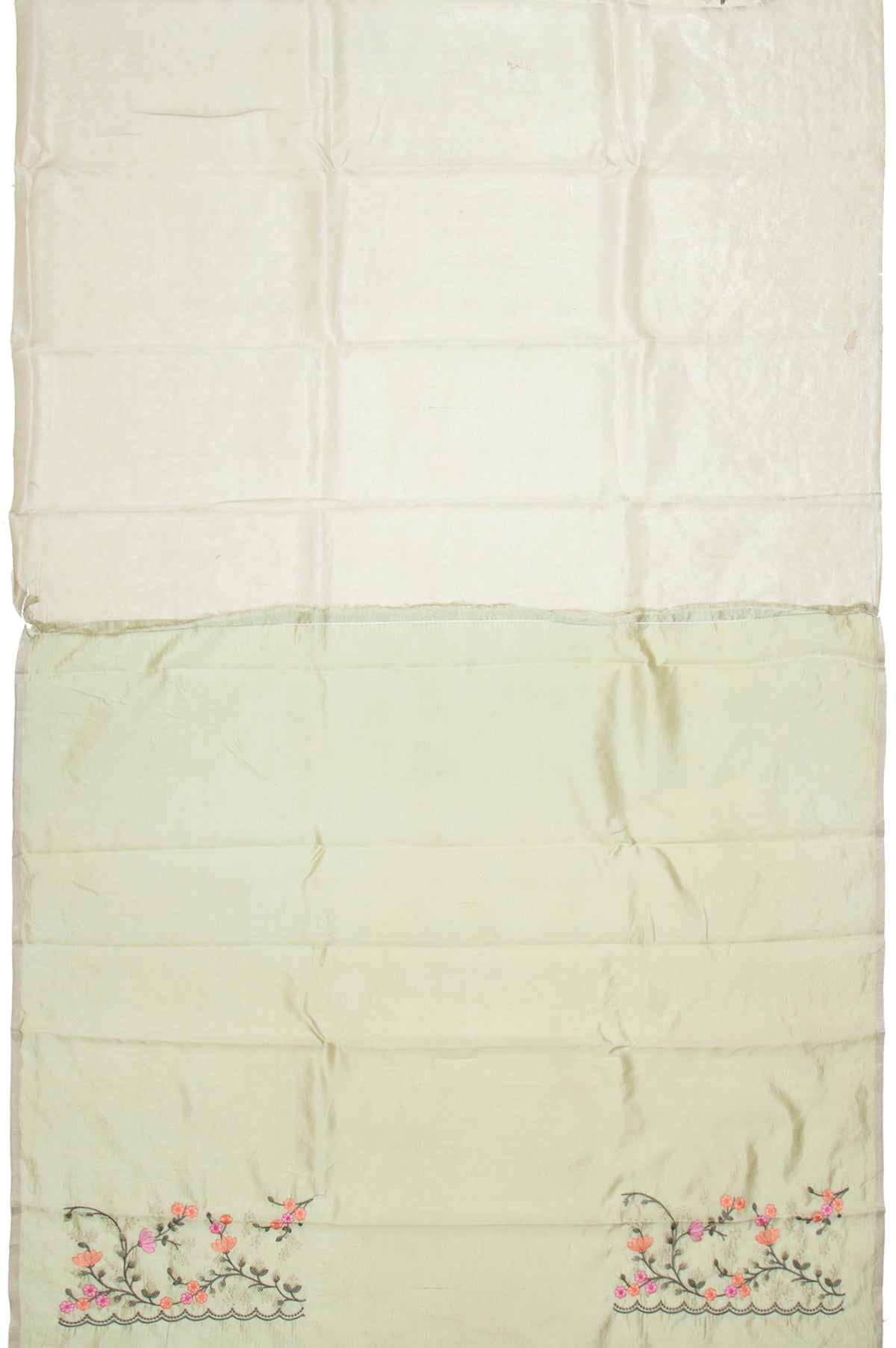Pista Green Banaras Tissue Silk Saree