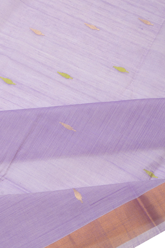 Lavender Ponduru Cotton Saree