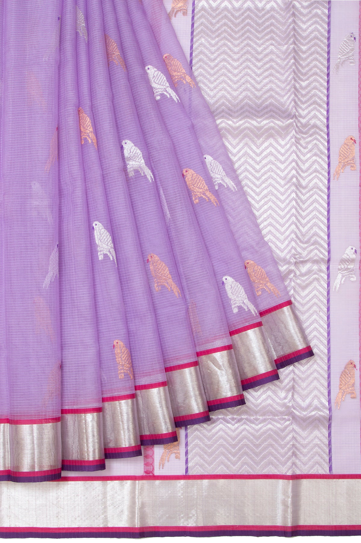 Buy Light & Cool. Bagru Block Printed Kota Doria Saree - Ambi Jali (Without  Blouse Piece) Online