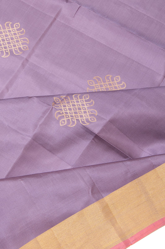 Lavender Soft Silk Saree
