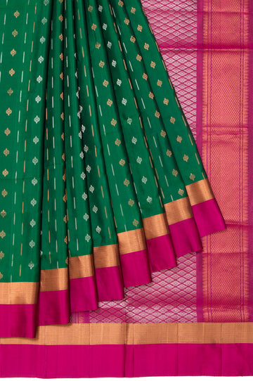 Green Soft Silk Saree