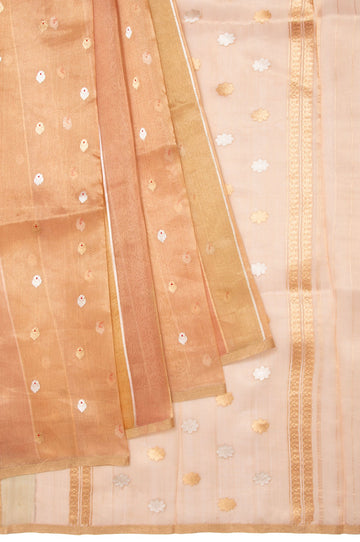 Multi Colour Banaras Tissue Silk Saree