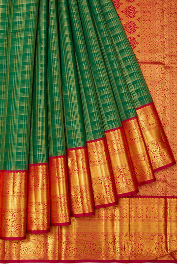 Green Kanchipuram Silk Saree